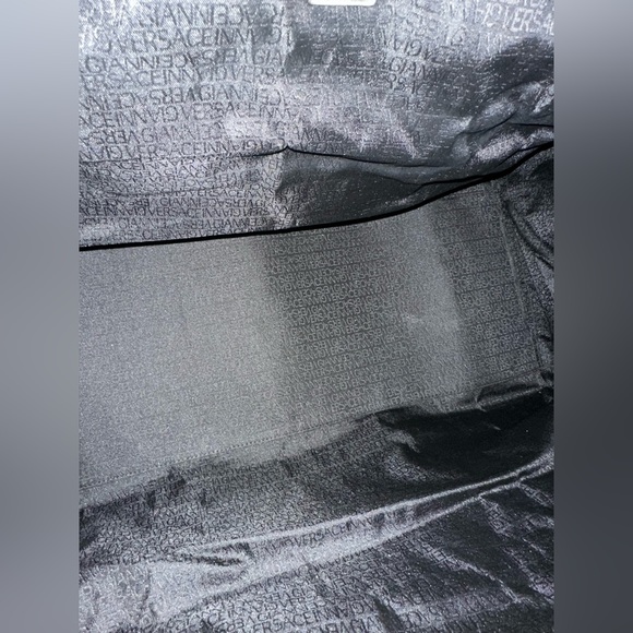 Gianni Versace Nylon and Patent Extra Large Duffle W/Lock & Key - Picture 4 of 15